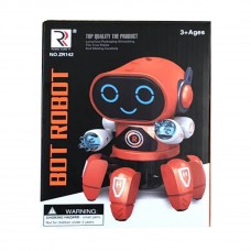 Toytexx Intelligent Robot Six-Legged Robot Gesture-Sensing Robot Walking Smart Robot Toy Senses Gesture Control Gifts Kids