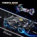 EC05 RC Sports Drift Car, 1:24 Scale RC Car with Alloy Body, 15km/h Max Speed, 2 3.6V Batteries Included