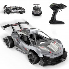 EC06 RC Sports Drift Car, 1:14 Scale RC Car with Alloy Body, 22km/h Max Speed, 3.6V Battery