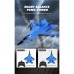 RC Glider Plane, F-22 Remote Control Jet with 2.4GHz Remote Control for Kids, Beginners - Z58