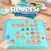 Reversi Puzzle and Competitive Flip Game, 2 Player Interactive Matching Symbol Memory Game for Early Development, Family Game - JJ9334