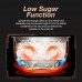 LITTLE RACOON Low-Sugar Rice Cooker, 3-Cup Household Cooker with 6 Cooking Presets, Intelligent Heat Preservaton for 1-3 People - ‎DRC-1ERH02