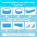 Robotic Pool Cleaner, Cordless Automatic Pool Cleaner with Dual-Suction, Rechargeable Battery, IPX8 Waterproof - HJ1103