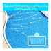 Robotic Pool Cleaner, Cordless Automatic Pool Cleaner with Dual-Suction, Rechargeable Battery, IPX8 Waterproof - HJ1103