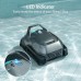 Cordless Pool Vacuum, Robotic Pool Cleaner with Strong Suction, LED Indicator for Above/In-Ground Flat Pools Up to 60 ft