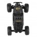 1:16 2.4G RC Rock Crawler Alloy Metal Car 4WD All Terrain High Speed (Black)