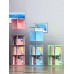 4 Tier 360° Rotating Stackable Shelves Bookshelf Organizer