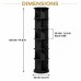 6-Tier Rotating Bookshelf 360° Revolving Storage Tower, Black