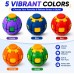 Press and Spin Fidget Balls, Transforming Sensory Toy, 2 Pack