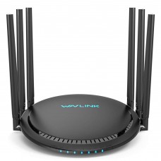 WAVLINK AC2100 WiFi Router, 2100Mbps MU-MIMO Dual-band Smart Wi-Fi Router with Touchlink for Home, Gaming, Streaming - Quantum D6