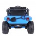 2025 S605 12V Electric Kids Ride On Jeep Wrangler Truck (Blue)