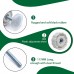 Adjustable Child Safety Gate, Pressure-Mounted Guardrail with Two-Way Door Opening for Stairs, Doorways - 80 x 74 cm
