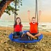 VIVOHOME Saucer Tree Swing, 41" inch Swing with 900D Oxford Waterproof, 2 Hanging Straps, 600lbs Support for Kids, Adults - VH558-BL