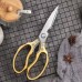 Multifunctional Japanese-Style SK5 Scissors Stainless Steel Meat Bone Cutter