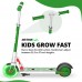 GKS Lumios Kids Electric Scooter with 150W Motor, 6 inch Flash Front Wheel, 12 KM/H & 10 KM Range for Kids, Ages 6-12