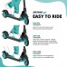GKS Lumios Kids Electric Scooter with 150W Motor, 6 inch Flash Front Wheel, 12 KM/H & 10 KM Range for Kids, Ages 6-12