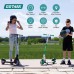 GKS Lumios Kids Electric Scooter with 150W Motor, 6 inch Flash Front Wheel, 12 KM/H & 10 KM Range for Kids, Ages 6-12