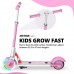 GKS Lumios Kids Electric Scooter with 150W Motor, 6 inch Flash Front Wheel, 12 KM/H & 10 KM Range for Kids, Ages 6-12