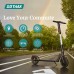 Gotrax GXL V2 Foldable Electric Scooter with 8.5 inch Air Filled Tires, 25 KM/H & 19 KM Range for Adults