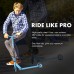 Stunt Scooter with Aluminum Core Wheels, ABEC-9 & HIC Compression System, Pro Freestyle Kick Scooter for Beginners - HT2