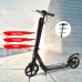 9X Adjustable Aluminium Kick Scooter Portable Ultra-Lightweight for Adult Youth