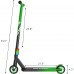Stunt Scooter, Pro Freestyle Kick Scooter with ABEC-9 & HIC Compression System for Beginners, Kids, Adults - STPRO200
