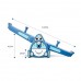 Children Kids Cartoon Airplane Seesaw