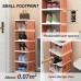 6-Tier Shoe Storage Rack, Compact Narrow Shoe Cabinet Organizer for Home, Bedroom, Entryway, Closet - W-12014