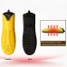 Portable Shoe Dryer & Boot Dryer with Timer Switch, Dual-Core PTC Heating, Heat Dissipation Vents, Adjustable 19.5–21.5 cm Design, Yellow Electric Footwear Dryer for Shoes, Boots, Gloves & Socks