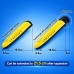 Portable Shoe Dryer & Boot Dryer with Timer Switch, Dual-Core PTC Heating, Heat Dissipation Vents, Adjustable 19.5–21.5 cm Design, Yellow Electric Footwear Dryer for Shoes, Boots, Gloves & Socks