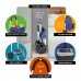 WIKINK Foldable Shopping Trolley, Portable Grocery Cart with 29L Removable Bag, Insulated Pouch, Aluminum Frame (Blue)