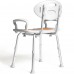 Heavy Duty Shower Chair with Armrests, Back Support, 5 Adjustable Height, 300lb Weight Capacity for Seniors, Elderly, Handicap Disabled, Pregnant, Adults - BIG001