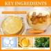 Turmeric Vitamin C Shower Gel, Exfoliating Scrub, 500 mL