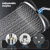 8" Inch Round Shower Head, High Pressure Rain Shower Head, Replacement Adjustable Shower Head