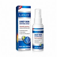 Skin Soothing Spray Lightweight Hydrating Facial & Body Mist with Plant Extracts 30 ml Portable Spray for Dry, Sensitive-Looking Skin Care