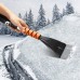 MATCC 2 in 1 Snow Brush with Ice Scraper with Long & Soft Brushing for Cars, Sedans, SUV - MSB006