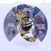 Kids Snowshoes, 17 inch Lightweight Aluminum Snowshoes with Bag for Kids, Youth 6-12 Years Old (Orange)