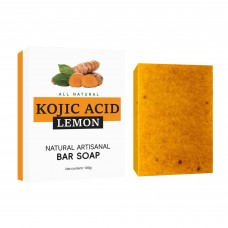 Lemon Turmeric Soap Bar, 100g, Face and Body Cleansing