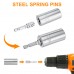 Universal Socket Wrench Set, 7mm-19mm Wrench, 4 Pieces Tool, with Power Drill Adapter, for DIY