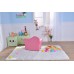  Kids Children's Curved Back Sofa Chair with Storage Drawer - Pink