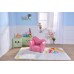  Kids Children's Curved Back Sofa Chair with Storage Drawer - Pink