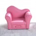  Kids Children's Curved Back Sofa Chair with Storage Drawer - Pink
