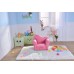  Kids Children's Curved Back Sofa Chair with Storage Drawer - Pink