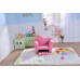  Kids Children's Curved Back Sofa Chair with Storage Drawer - Pink