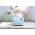 Kids Children Cute Pig Cartoon Reading Chair Sofa 