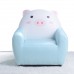 Kids Children Cute Pig Cartoon Reading Chair Sofa 