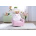 Kids Children Cute Pig Cartoon Reading Chair Sofa 