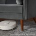 Velvet Sofa, 68 inch Mid Century Modern 3-Seater Sofa with 2 Pillows for Home, Office - MC9551