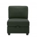 PALMILLA Armless Sofa, Middle Modular Customizable Sectional Sofa with Storage for Home, Living Room - SF20240221