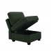 PALMILLA Armless Sofa, Middle Modular Customizable Sectional Sofa with Storage for Home, Living Room - SF20240221